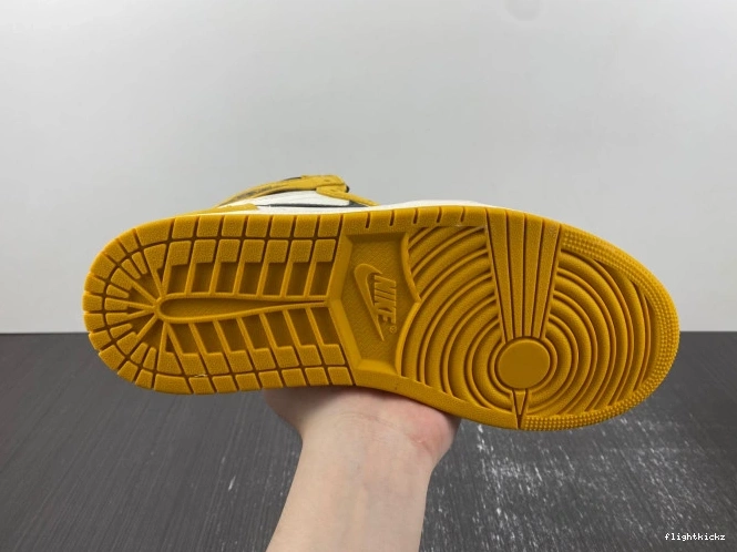 Yellow Jordan High 1 OG Ochre Air DZ5485-701 0814